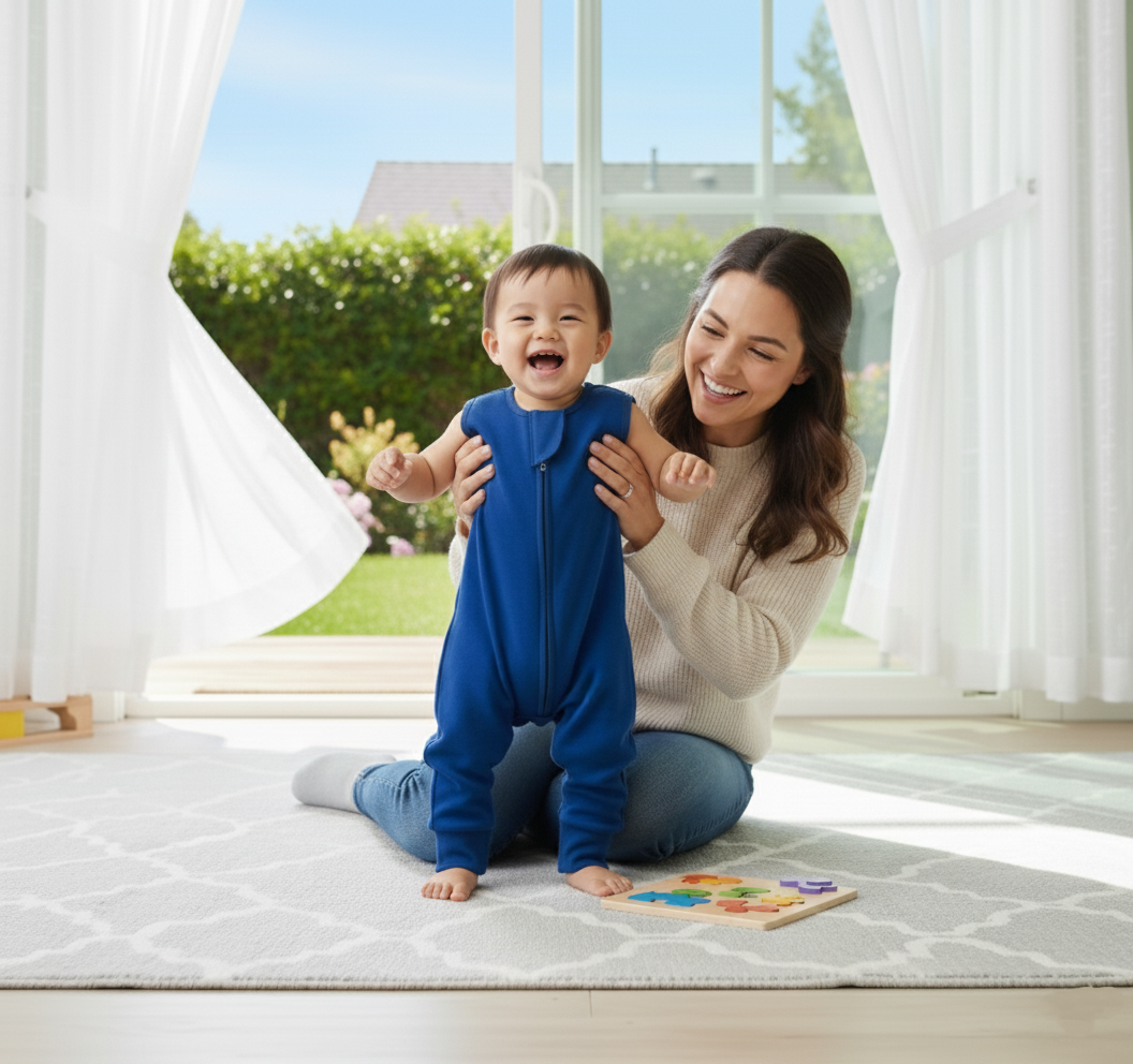 Bamboo Sleep Sack with Feet | 1.0 TOG