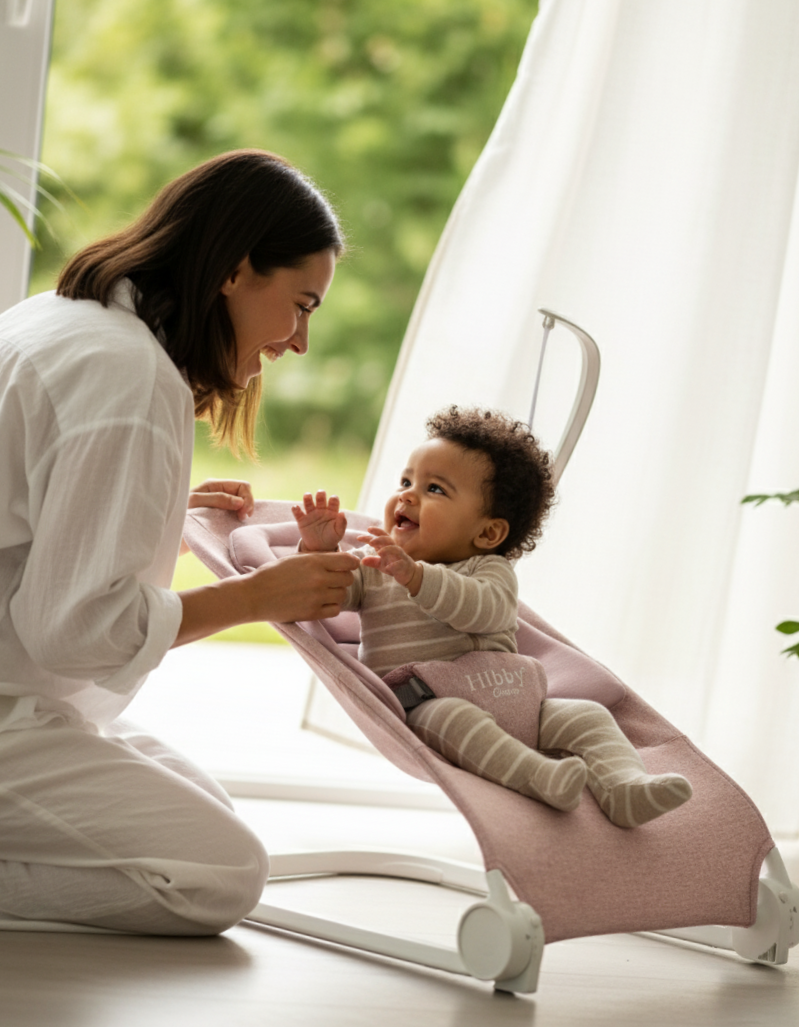 Hibby Bounce | The Hands-Free Helper Bouncer